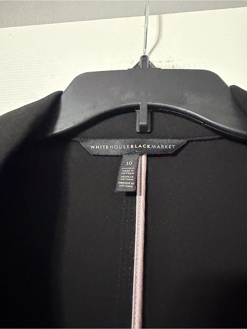 White House Black Market Black Single-Button Women's Blazer - Picture 14 of 15